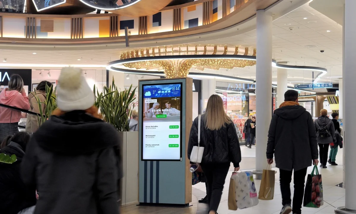 AMS wprowadza rozliczenie CPM DOOH dla ogólnopolskiej sieci Digital Indoor