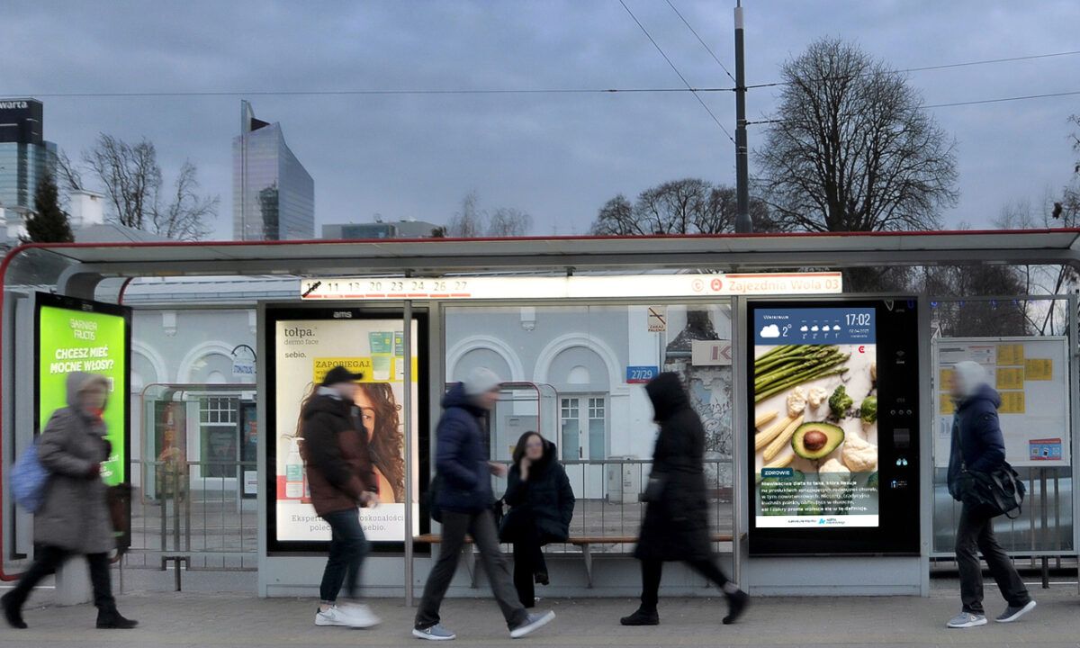 Premiera nowej kategorii kontentowej „Zdrowie” w sieci Digital OOH