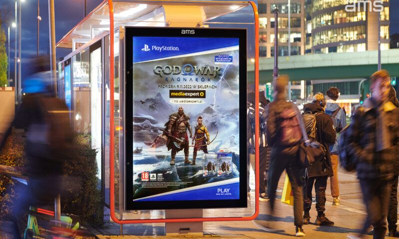 Sony playstation na Premium Citylight AMS