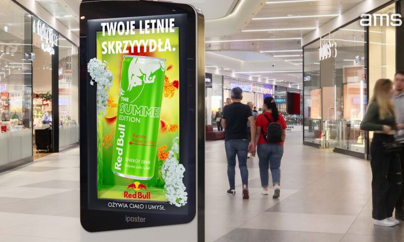 Red Bull z kampanią 3D na nośnikach Digital Indoor