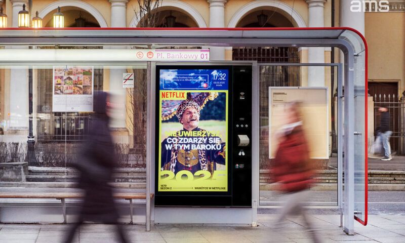 AMS integruje kolejne cyfrowe ekrany z platformą Broadsign